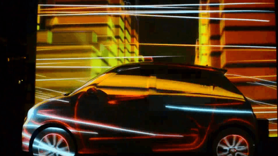 Videoproyecci&oacute;n Twingo en Kinepolis