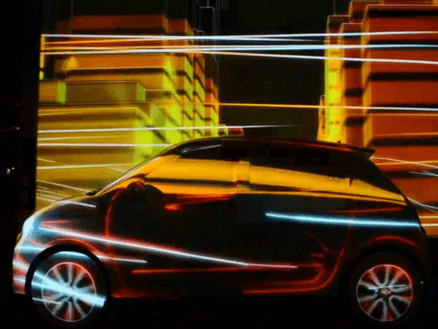 Videoproyecci&oacute;n Twingo en Kinepolis