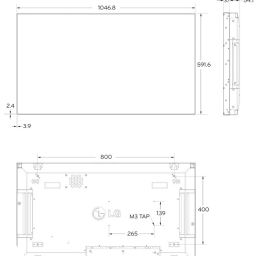 LCDWall 47′ Transflectivo