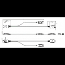 Fibra óptica 100m